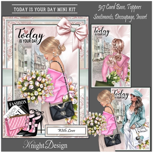 Today Is Your Day Mini Kit With Set Of Toppers