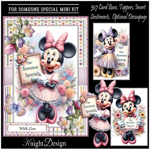 For Someone Special 3 With Set Of 3 Toppers