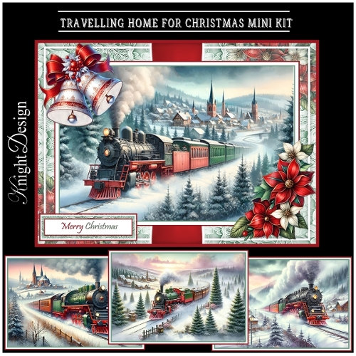 Travelling Home For Christmas Mini Kit