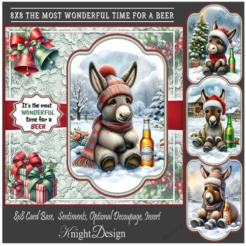 Its The Most Wonderful Time For A Beer 8x8 - REQUEST