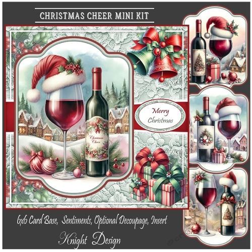 Image of cup1396534_58488 - Christmas Cheer With Set Of 4 Toppers
