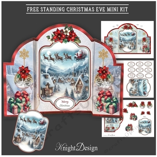Free Standing Christmas Eve Mini Kit