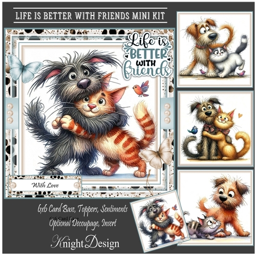 cup1398924_58488 - Life Is Better With Friends Mini Kit