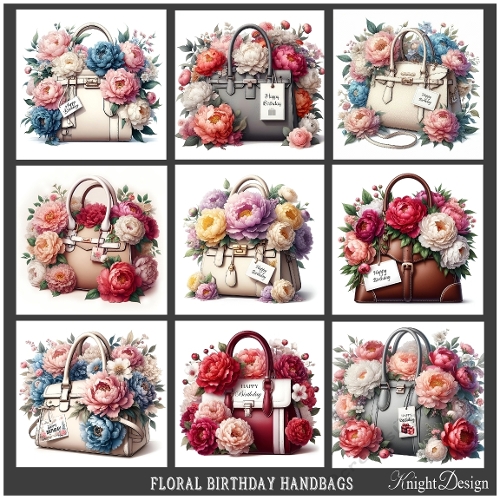 Floral Birthday Handbags