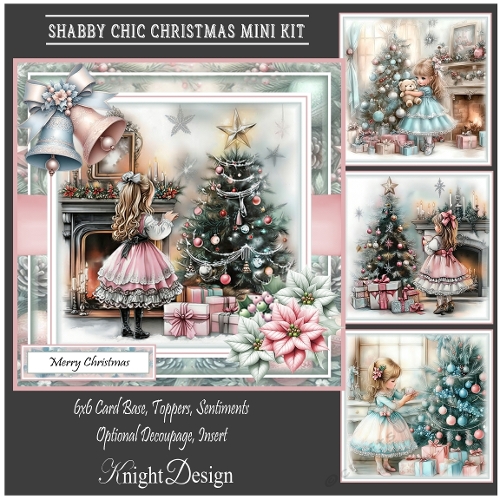 Shabby Chic Christmas Mini Kit