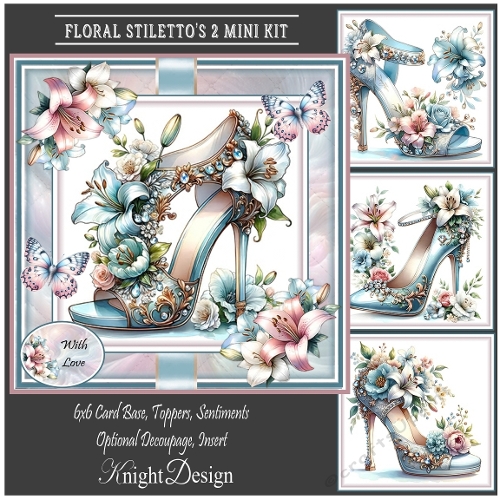 Floral Stilettos 2 Mini Kit