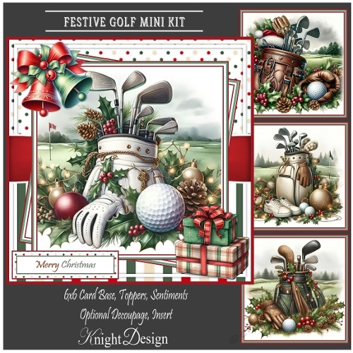 cup1401553_58488 - Festive Golf Mini Kit