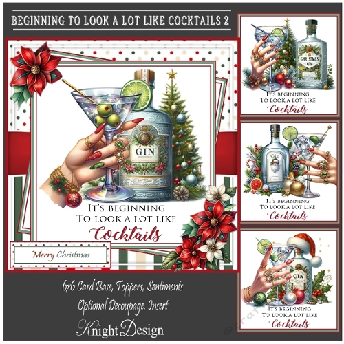 Its Begining To Look A Lot Like Cocktails 2 Mini Kit
