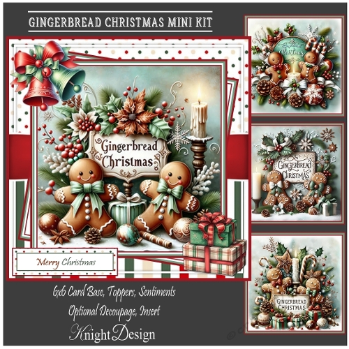 Gingerbread Christmas Mini Kit