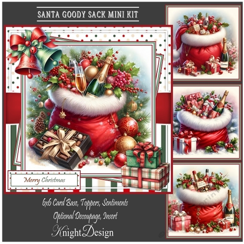 cup1406985_58488 - Santa Goody Sack Mini Kit