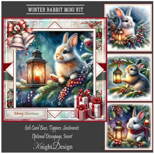 Winter Rabbit Mini Kit