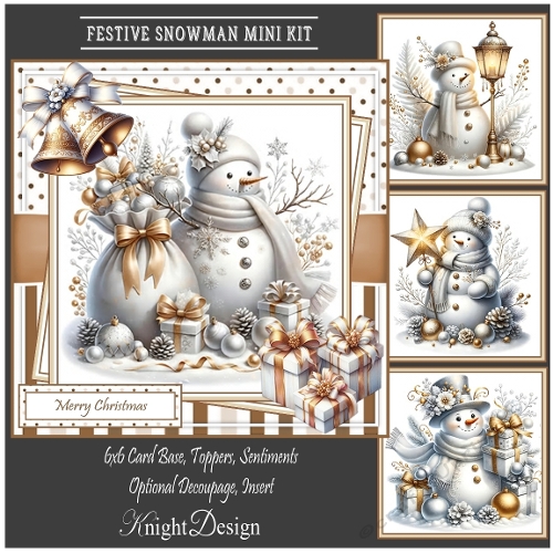 Festive Snowman Mini Kit