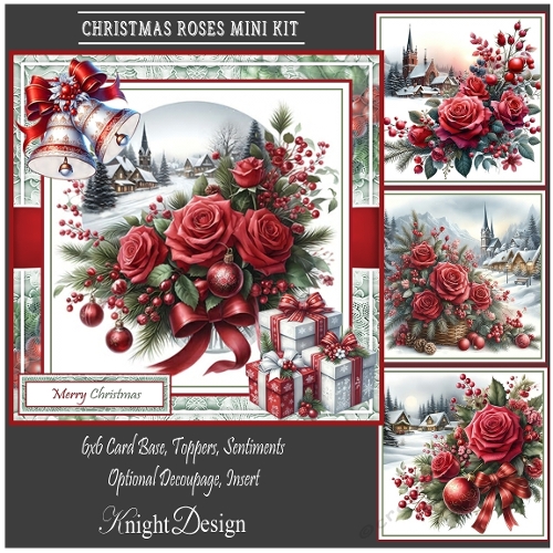 Christmas Roses Mini Kit