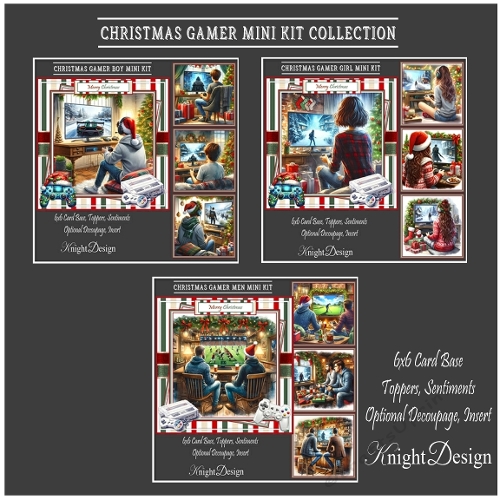 Christmas Gamer Mini Kit Collection