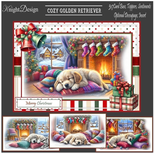 Cozy Golden Retriever Mini Kit