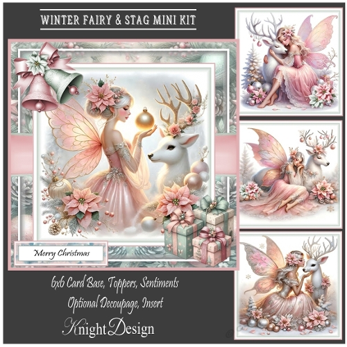 Winter Fairy & Stag Mini Kit