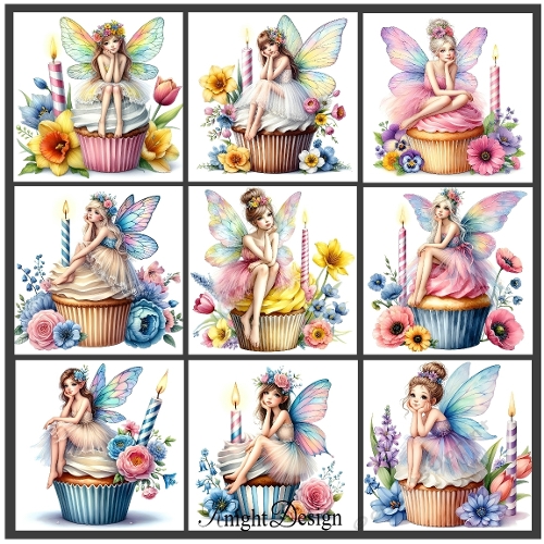 Birthday Cupcake Fairy