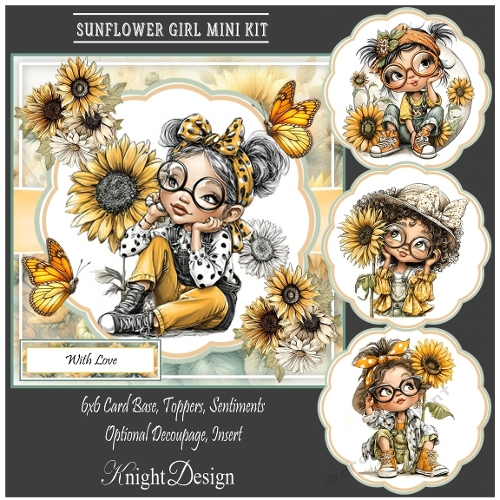 Sunflower Girl Mini Kit 