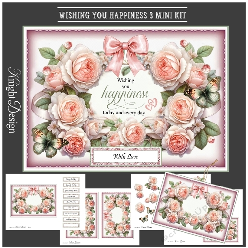 Wishing You Happiness 3 Mini Kit