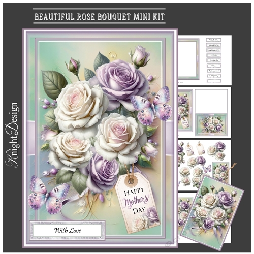 Beautiful Rose Bouquet Mini Kit