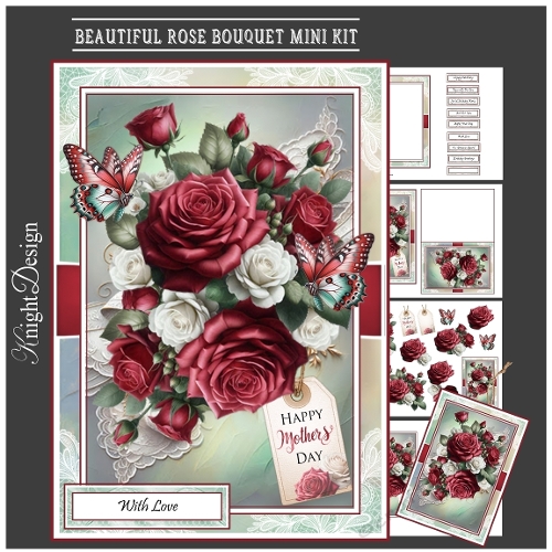 Beautiful Rose Bouquet 2 Mini Kit