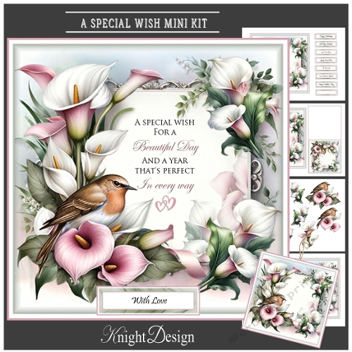 Special Wish Mini Page Kit