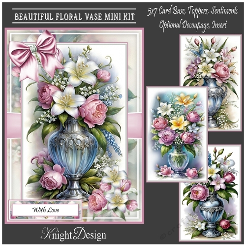 Beautiful Floral Vase Mini Kit 