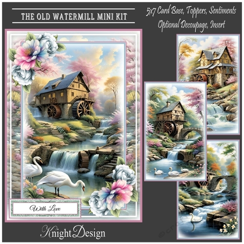 The Old Watermill Mini Page Kit 