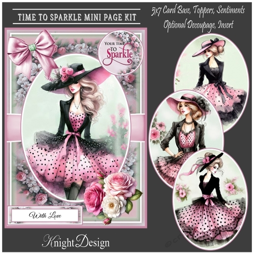 Time To Sparkle Mini Page Kit