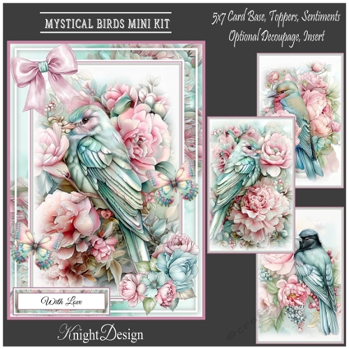  Mystical Birds Mini Page Kit 