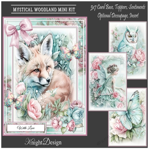 Mystical Woodland Mini Page Kit 