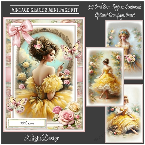 Vintage Grace 2 Mini Page Kit 