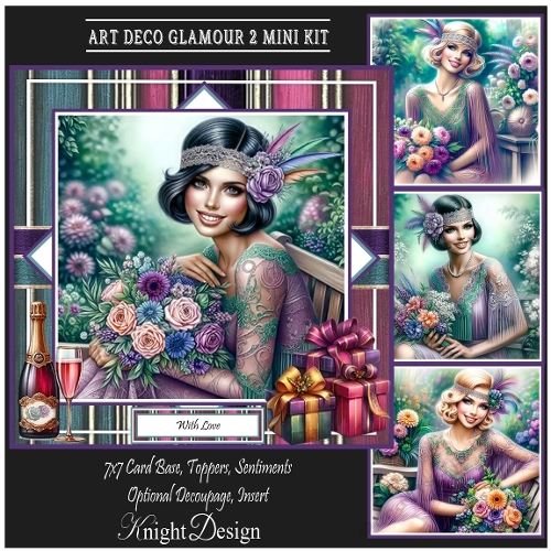 cup1437266_58488 - Art Deco Glamour 2 Mini Page Kit 