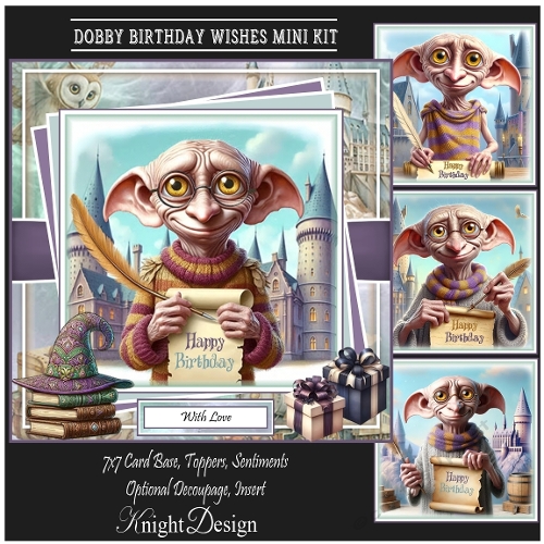 cup1437444_58488 - Dobby Birthday Wishes Mini Page Kit