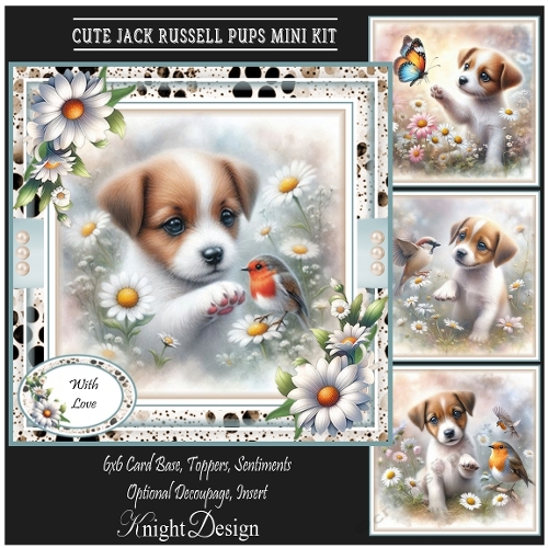 cup1439226_58488 - Cute Jack Russell Pups Mini Page Kit