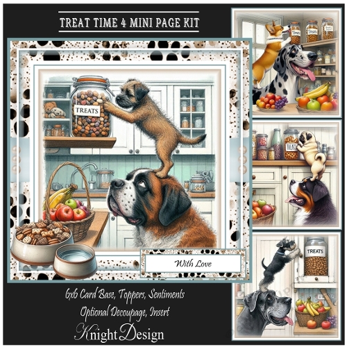 Treat Time 4 Mini Page Kit