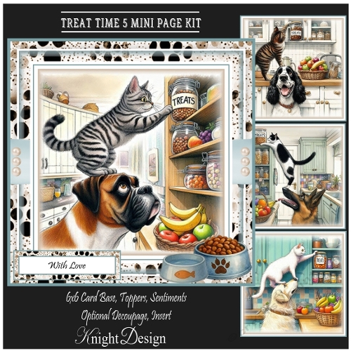 Treat Time 5 Mini Page Kit