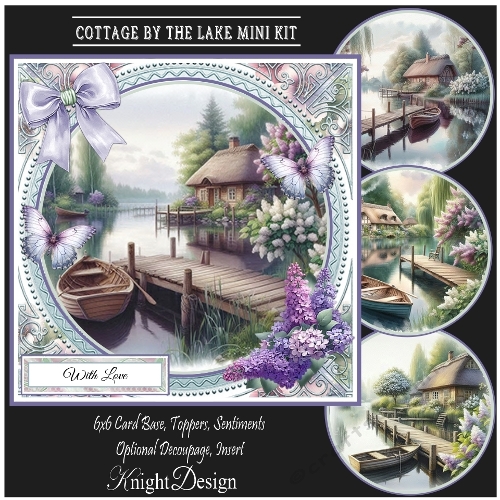 Cottage By The Lake Mini Page Kit