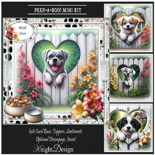 Peek-A-Boo! Mini Page Kit
