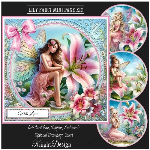Lily Fairy Mini Page Kit