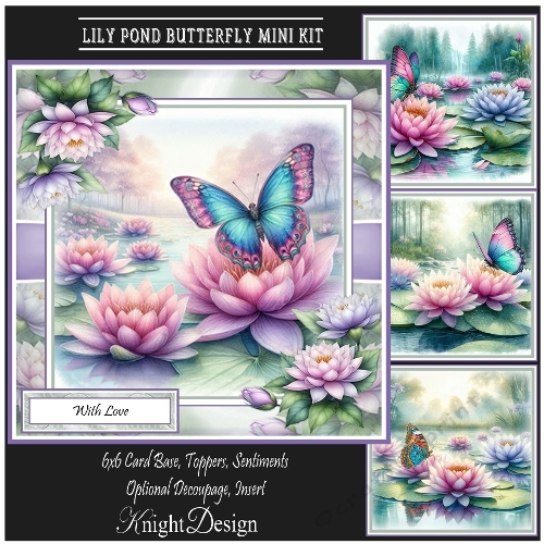 cup1443528_58488 - Lily Pond Butterfly Mini Page Kit