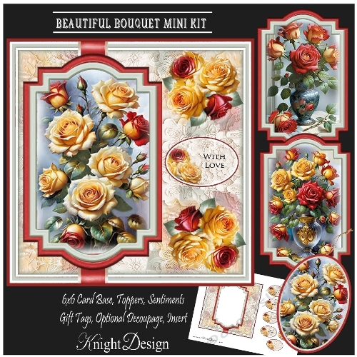 Beautiful Bouquet Mini Page Kit
