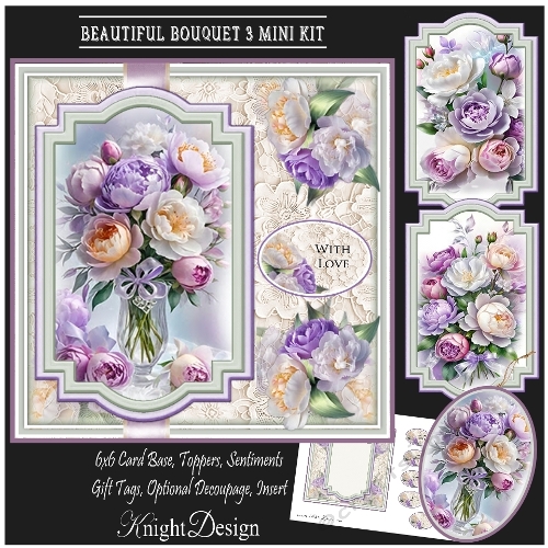 Beautiful Bouquet 3 Mini Page Kit