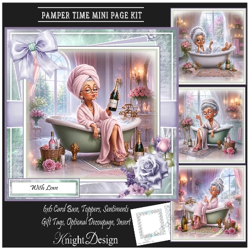 Pamper Time Mini Page Kit