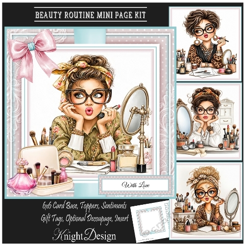 Beauty Routine Mini Page Kit