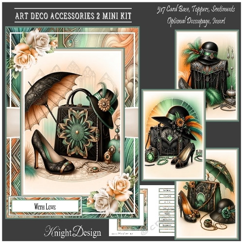 Art Deco Accessories 2 Mini Page Kit
