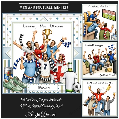 cup1447107_58488 - Men And Football Mini Page Kit