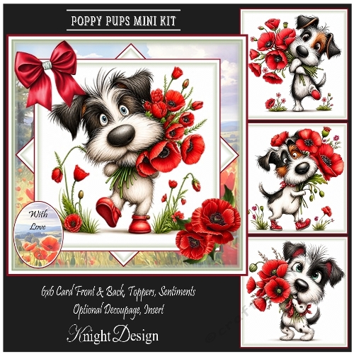 Poppy Pups Mini Page Kit