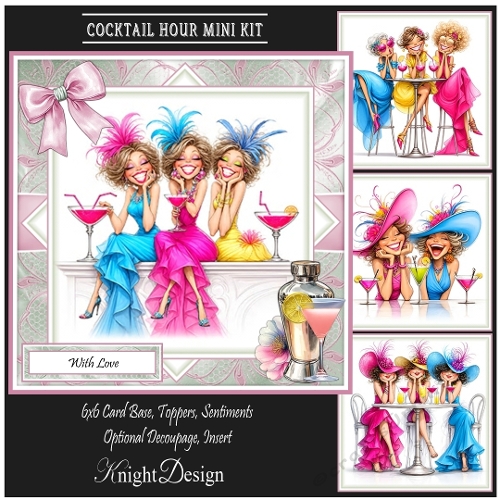 Cocktail Hour Mini Page Kit