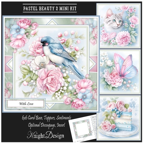 Pastel Beauty 2 Mini Page Kit